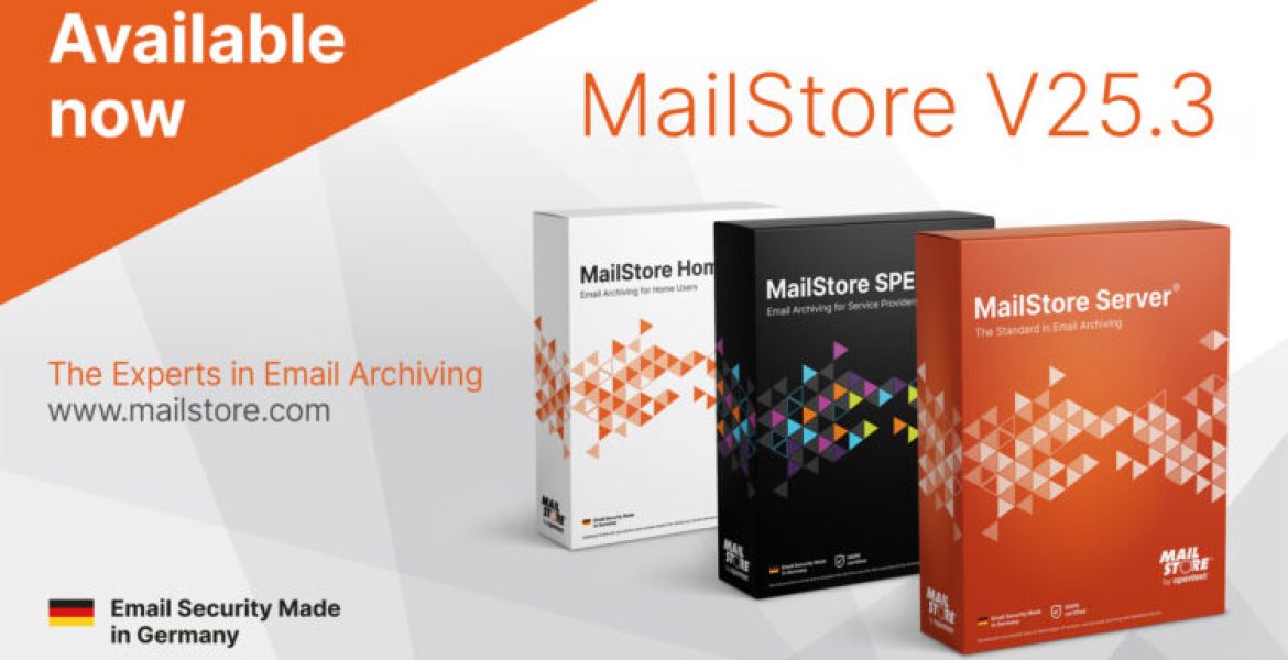MailStore Version 25.3