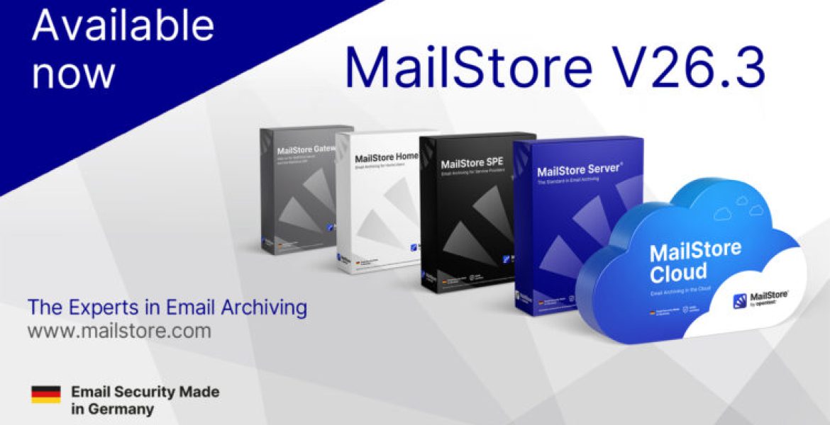 Mailstore V26.3
